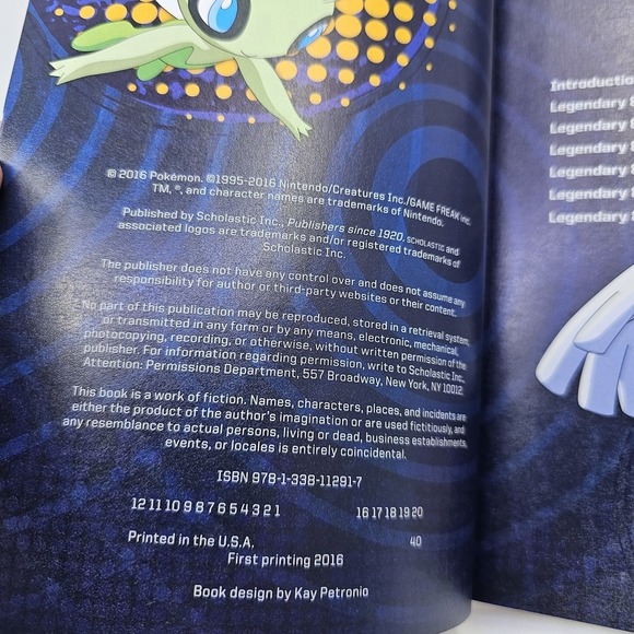 Stickers! Pokemon: Official Guide To Legendary And Mythical Pokémon W/ Poster - Picture 5 of 5